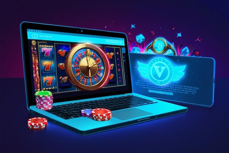 Slot game rules panel displaying symbol values, payline grid, bonus triggers, and RTP percentage